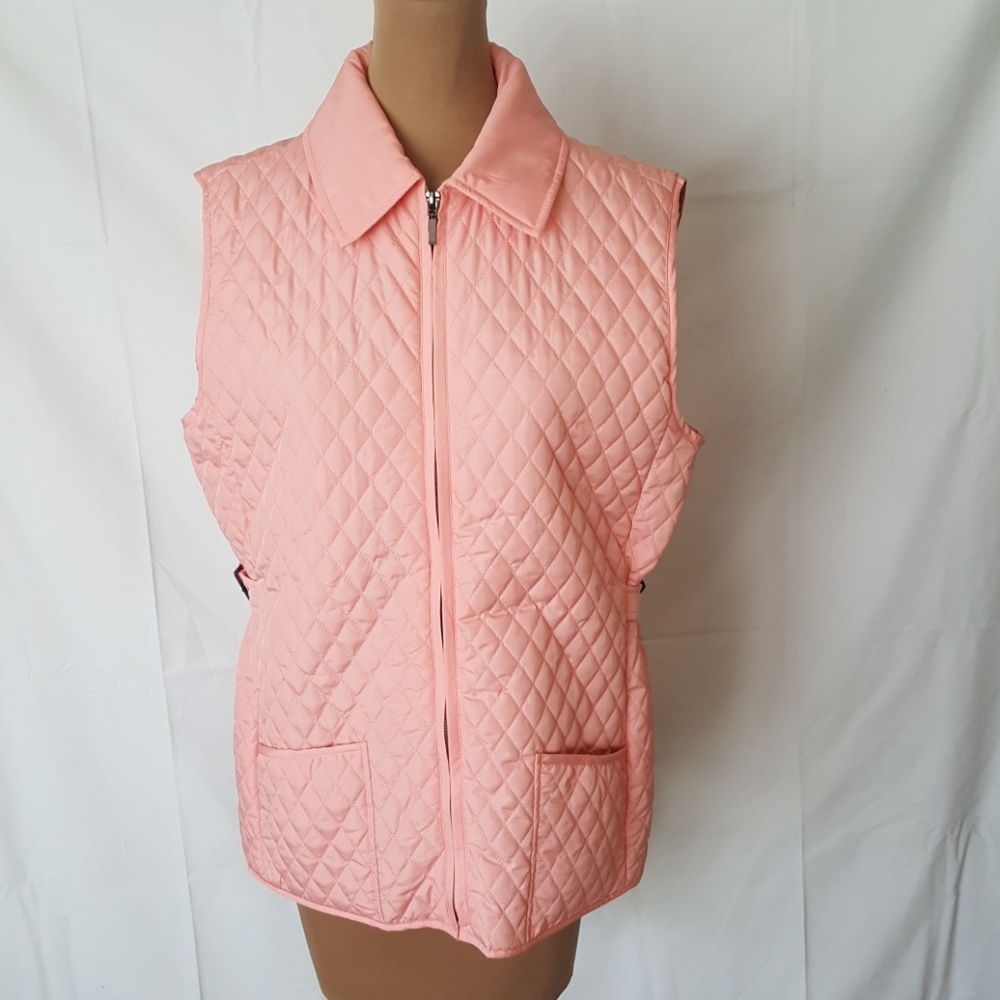 Peck & Peck pink vest